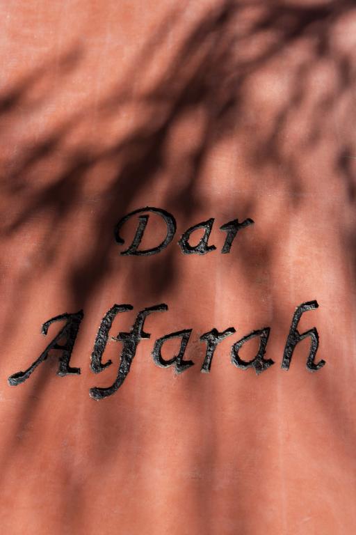 Riad Dar Alfarah Marrakesh Eksteriør billede